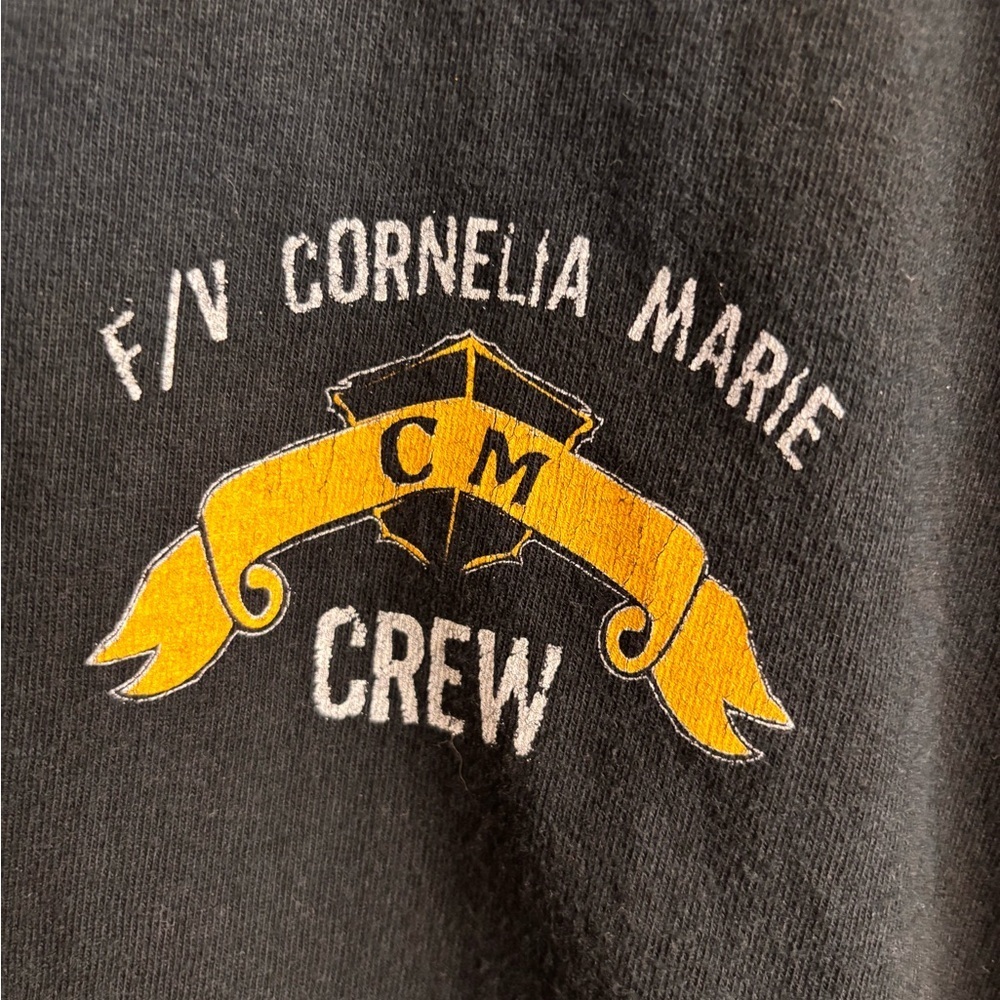 Deadliest Catch T-Shirt XL F/V Cornelia Marine Crew - Picture 3 of 5